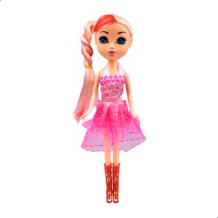 Brinquedo Boneca Fer Festa Looks De Arrasar Com Vestido