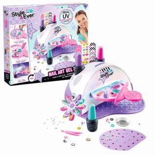 Brinquedo Conjunto De Acessórios Estúdio De Unhas De Gel Fun