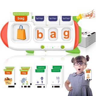 Brinquedo de aprendizagem ZIKAQUQI Cool Math Games & Talking Flash Cards