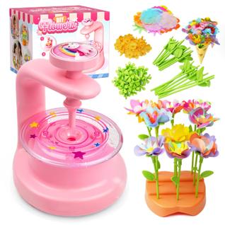 Brinquedo de buquê de flores em tecido DIY VNLINA Crafts para meninas de 8 a 12 anos