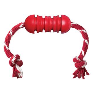 Brinquedo para mastigar KONG Dental com corda para cuidados dentários para cães