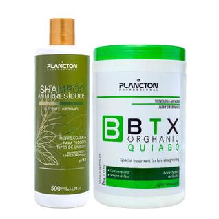 BTX Quiabo 1kg + Shampoo Antirresíduo