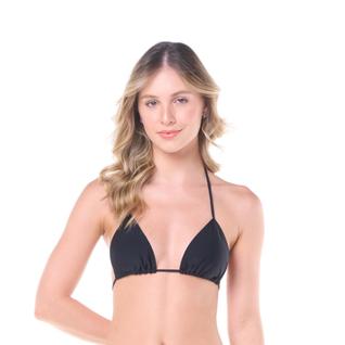 Busto Biquini Cortininha Bojo Removível Texturizado