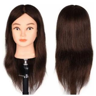 Cabeça De Treino Cabelo 80% Natural 20% Organico pra cortes