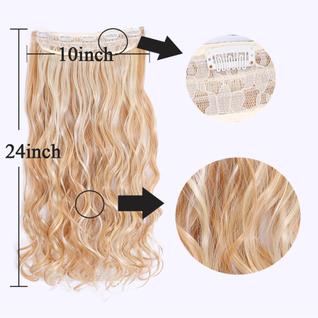 Cabelo Aplique Tic Tac Fibra Organica Ondulado Human Hair Várias Cores