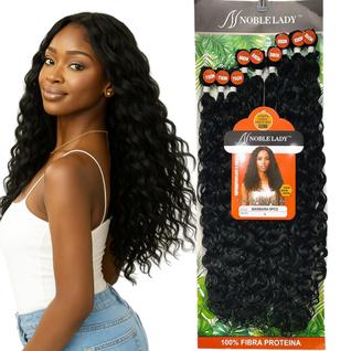 Cabelo Barbara Cacheado 85cm Idêntico Ao Humano De Proteína