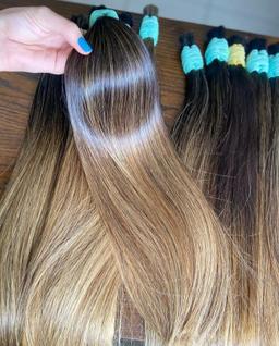 Cabelo Brasileiro do Sul Ombre Hair Liso 100g - Alta Qualidade