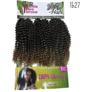 Cabelo Cacheado Fibra Orgânica Super Natural Crochet Agata