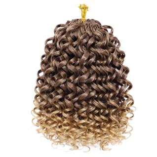 Cabelo de crochê EERYA GOGO Curl 10 polegadas curtas encaracoladas para mulheres