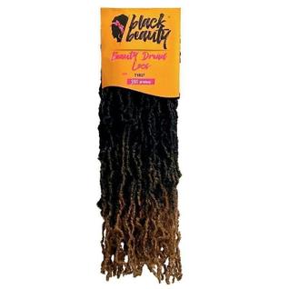 Cabelo Fibra Sintética Crochet Beauty Dread Locs 70Cm - Cor Preto/Mel