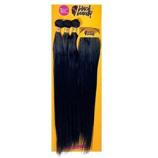 Cabelo Organico Closure Meu Poder 80cm - Cor Preto