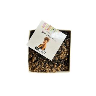 Cabelo Organico Coque Cacheado Curto Afro Puff Com Regulador