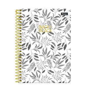 Caderno 1/4 80 Fls C.D. Foroni - Back to Black 4