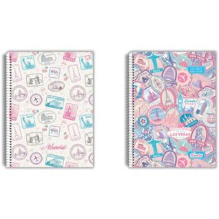 Caderno Especial Larissa Manoela Memórias de Viagens Pacote com 2