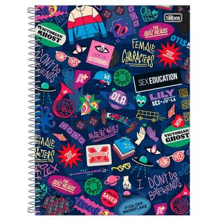 Caderno Universitário 1x1 80 Fls C.D. Tilibra - Sex Education 7