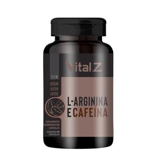 Cafeína + L- Arginina (60 Cápsulas) - Vital Z
