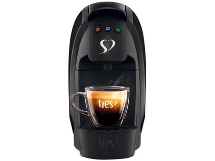 Cafeteira Expresso TRES Luna Preta