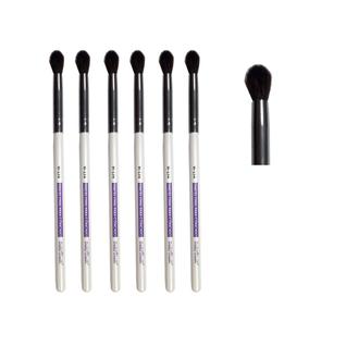 Caixa Box 12 Pincel Oval para Maquiagem Côncavo Macrilan