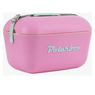 Caixa Cooler Térmico Rosa Chiclete 12L - Polarbox
