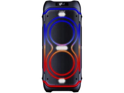 Caixa de Som Party Speaker Vibe Sound V8. Party 2000w Rms - (VS004) Preto