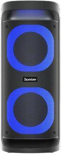 Caixa de Som Portátil Amplificada Bomber Party 1360 1500W 4 Alto Falantes Tws Blueetoth Bi