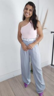 Calça alfaiataria pantalona
