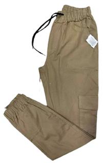 Calça Cargo Masculina Skate Elást. Cintura 06 Bolsos Unissex