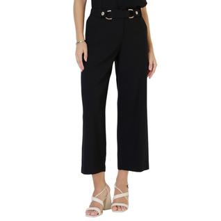 Calça Feminina Seiki Pantacourt Alfaiataria Preta - 25114