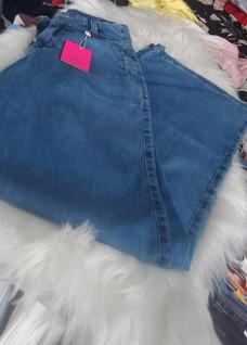 Calça Jeans Confort Pantalona Feminina Vícios Modas