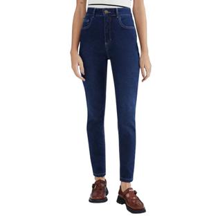 Calça Jeans Feminina Hering Skinny Azul - H9CJ1DSN