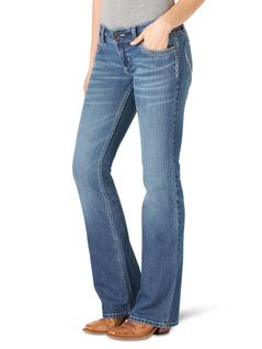 Calça jeans feminina Wrangler Misses Retro Sadie com corte de cintura baixa