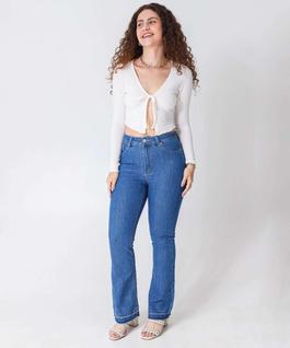Calça Jeans Flare Feminina Petit Flip Marisa-21061