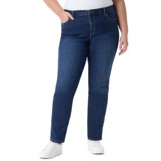 Calça Jeans Gloria Vanderbilt Amanda Clássica Cintura Alta e Corte Afunilado