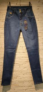 Calça Jeans Lycra Skinny, Mulheres Altas, Ri19 SKU 037765