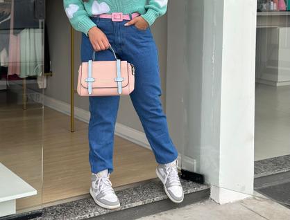 Calça jeans mom