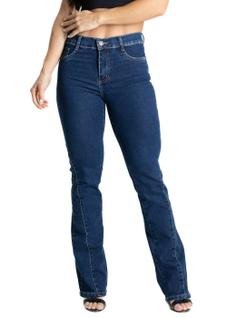 Calça Jeans Sawary Boot Cut - 281071 - Azul escuro 44