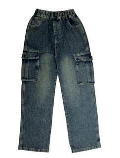 Calça Jeans Wide Bolso