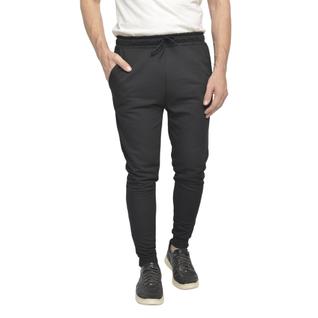 Calça Jogger Moletom Com Ribana e Cordão Na Cintura Flanelado