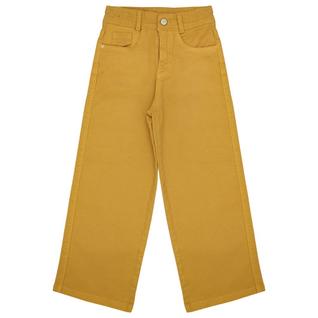 Calça Juvenil Look Jeans Wide Leg Sarja