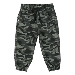 Calça Look Jeans Jogger Camuflada - VERDE - P
