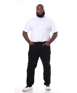 Calça Masculina Jeans Plus Preto Skinny Razon Jeans