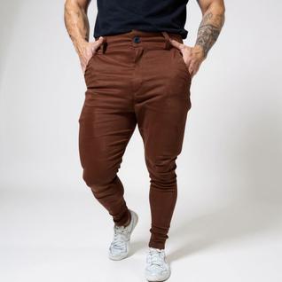 Calça Masculina Sport Fino Social Tecido Bengaline Acetinada