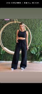 Calça Moletom Preta