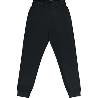 Calça Moletom Roupa Infantil Kyly Tradicional Sem Felpa Barra Lisa Sem Estampa Unissex