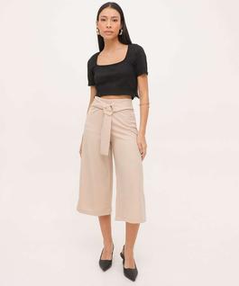 Calça Pantacourt Feminina Clochard Marisa-20000