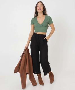 Calça Pantacourt Feminina Marisa-37175