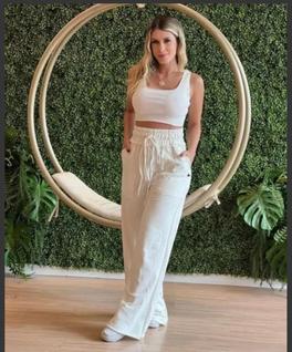 Calça Pantalona de Moletom