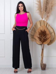 Calça Pantalona Duna corrente várias cores disponíveis