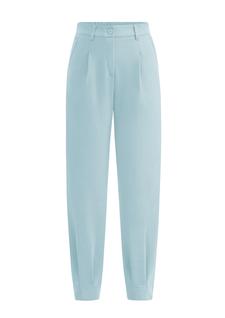 Calça PRETTYGARDEN Feminina Cintura Alta Tornozelo Aqua XXL