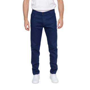 Calça Slim Jeans Com Elastano Tradicional Masculina Estilosa